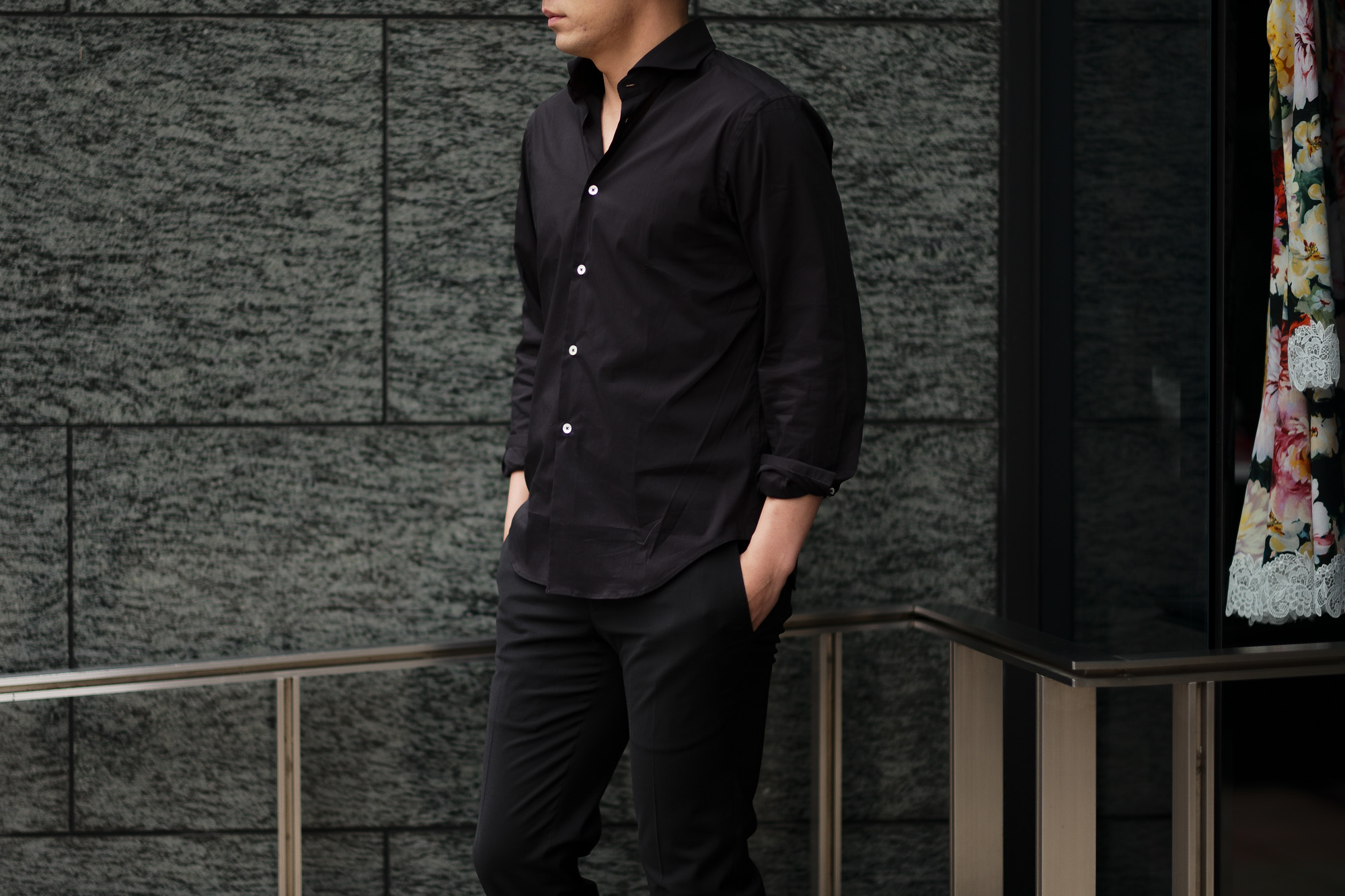 Cuervo (クエルボ) Sartoria Collection (サルトリア コレクション) Pier(ピエル) STRETCH COTTON ストレッチコットン シャツ BLACK (ブラック),NAVY(ネイビー),WHITE(ホワイト),SAX(サックス),BEIGE(ベージュ),BORDEAUX (ボルドー) MADE IN ITALY (イタリア製) 2019 春夏 【第2便ご予約受付中】【新色ホワイト、サックス、ベージュ、ボルドー追加】イタリアシャツ 愛知 名古屋 altoediritto アルトエデリット