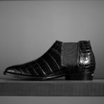 Georges de Patricia(ジョルジュ ド パトリシア) Diablo Crocodile (ディアブロ クロコダイル) 925 STERLING SILVER (925 スターリングシルバー) Crocodile クロコダイル エキゾチックレザー サイドゴアブーツ NOIR (ブラック) 2019 春夏新作 【Special Boots】【第2便ご予約受付中】のイメージ