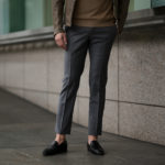 INCOTEX (インコテックス) N35 SLIM FIT (1NT035) SUPER 100’S YARN DYED TROPICAL トロピカルウール サマーウール スラックス GRAY (グレー・910) 2019 春夏新作のイメージ