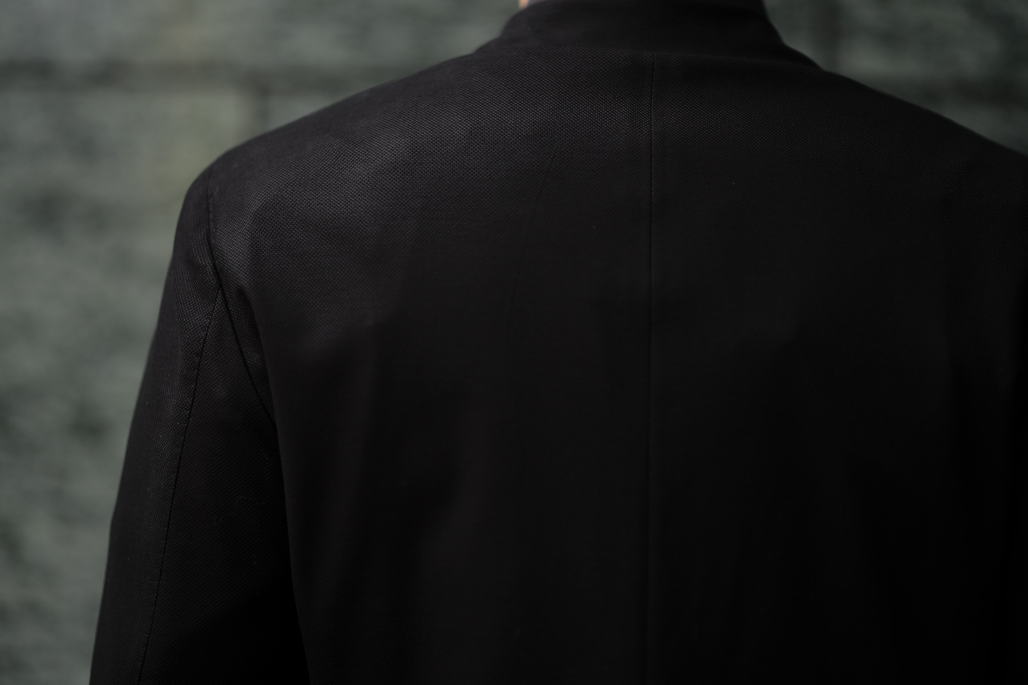LARDINI (ラルディーニ) Cotton Jersey Jacket (コットン ジャージー ジャケット) LoroPiana (ロロピアーナ) ジャージ ジャケット BLACK (ブラック・7) made in italy (イタリア製) 2019 春夏新作 愛知 名古屋 alto e diritto altoediritto アルトエデリット