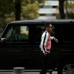 lucien pellat-finet (ルシアン ペラフィネ) Teddy Jacket サテンストライプ テディ ジャケット RED MULTI (レッドマルチ) MADE IN JAPAN (日本製) 2019 春夏新作のイメージ