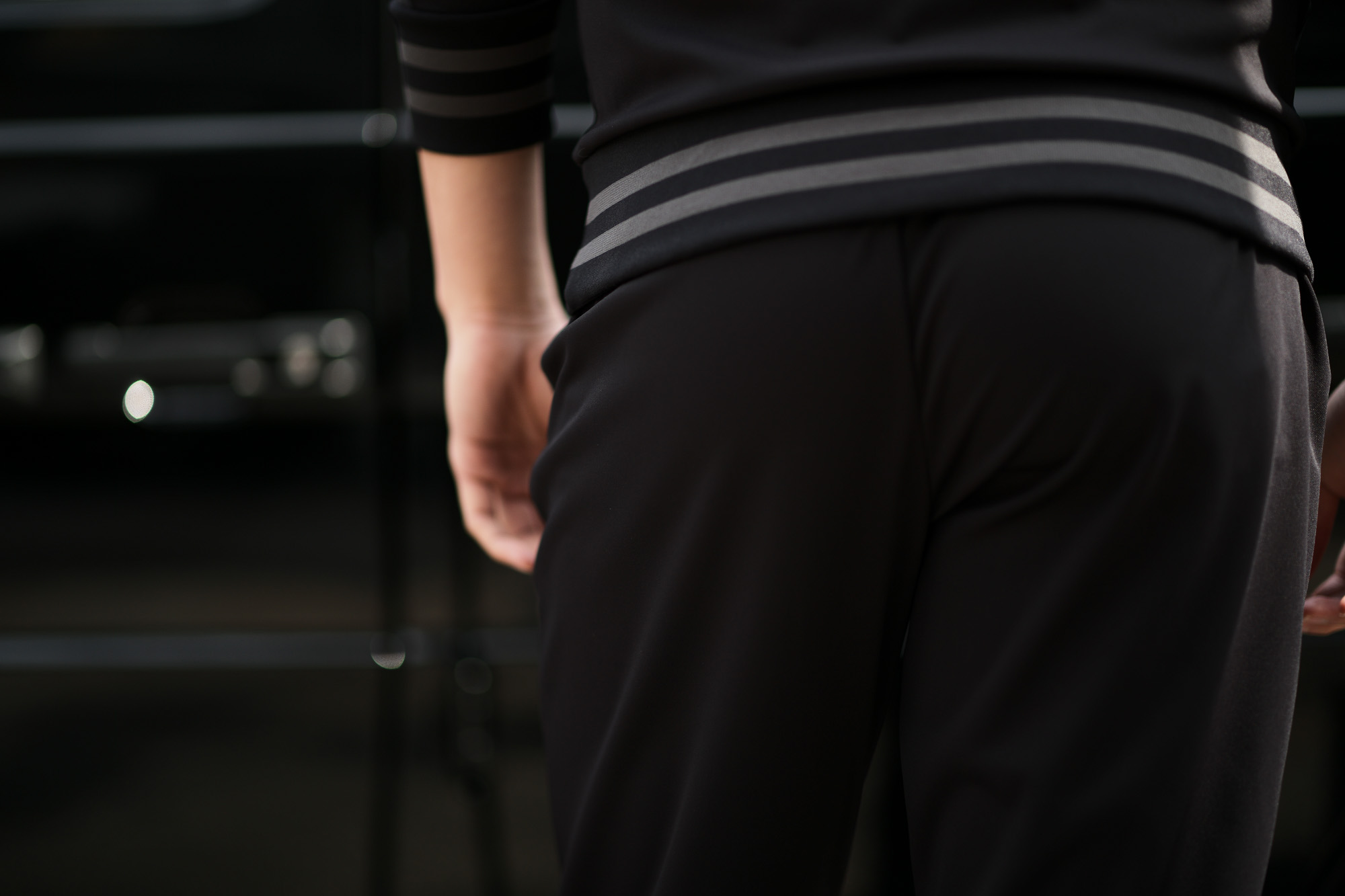 lucien pellat-finet (ルシアン ペラフィネ) Track Pants スカルスターバンド パンツ BLACK (ブラック) MADE IN JAPAN (日本製) 2019 春夏新作　lucienpellatfinet ルシアンペラフィネ alto e diritto アルトエデリット 愛知 名古屋 altoediritto