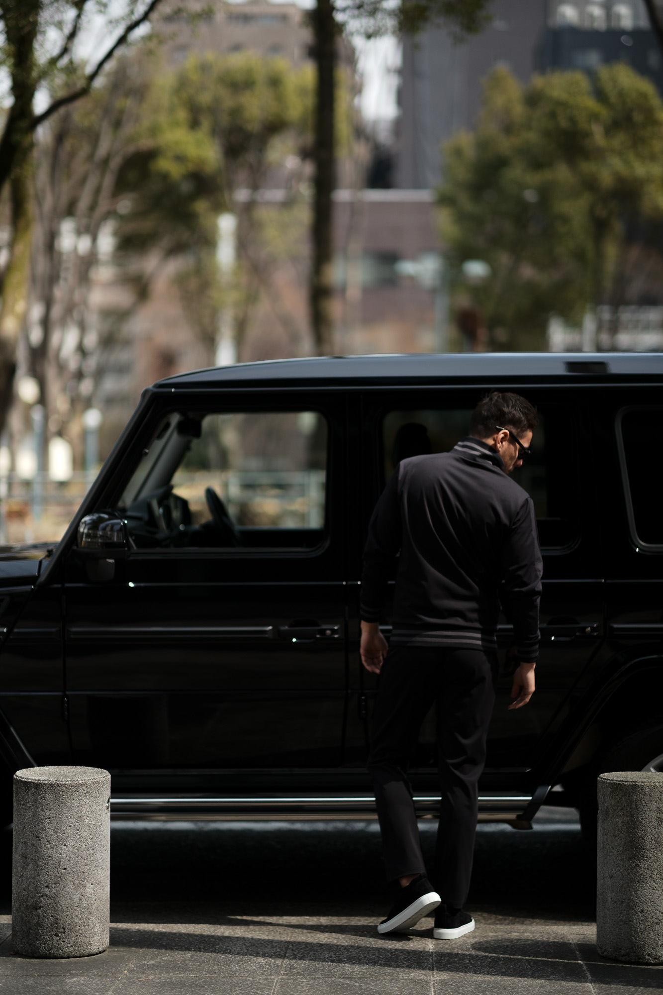 lucien pellat-finet (ルシアン ペラフィネ) Track Pants スカルスターバンド パンツ BLACK (ブラック) MADE IN JAPAN (日本製) 2019 春夏新作　lucienpellatfinet ルシアンペラフィネ alto e diritto アルトエデリット 愛知 名古屋 altoediritto