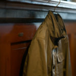 MOORER (ムーレー) PORTO-KM (ポルト) M-65 フィールド ナイロン ジャケット VISONE (グレージュ) Made in italy (イタリア製) 2019 春夏新作のイメージ