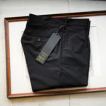 PT01 (ピーティーゼロウーノ) KULT BETA ストレッチ ウォッシャブル ナイロン ワンプリーツ スラックス BLACK (ブラック・0990) 2019 春夏新作のイメージ