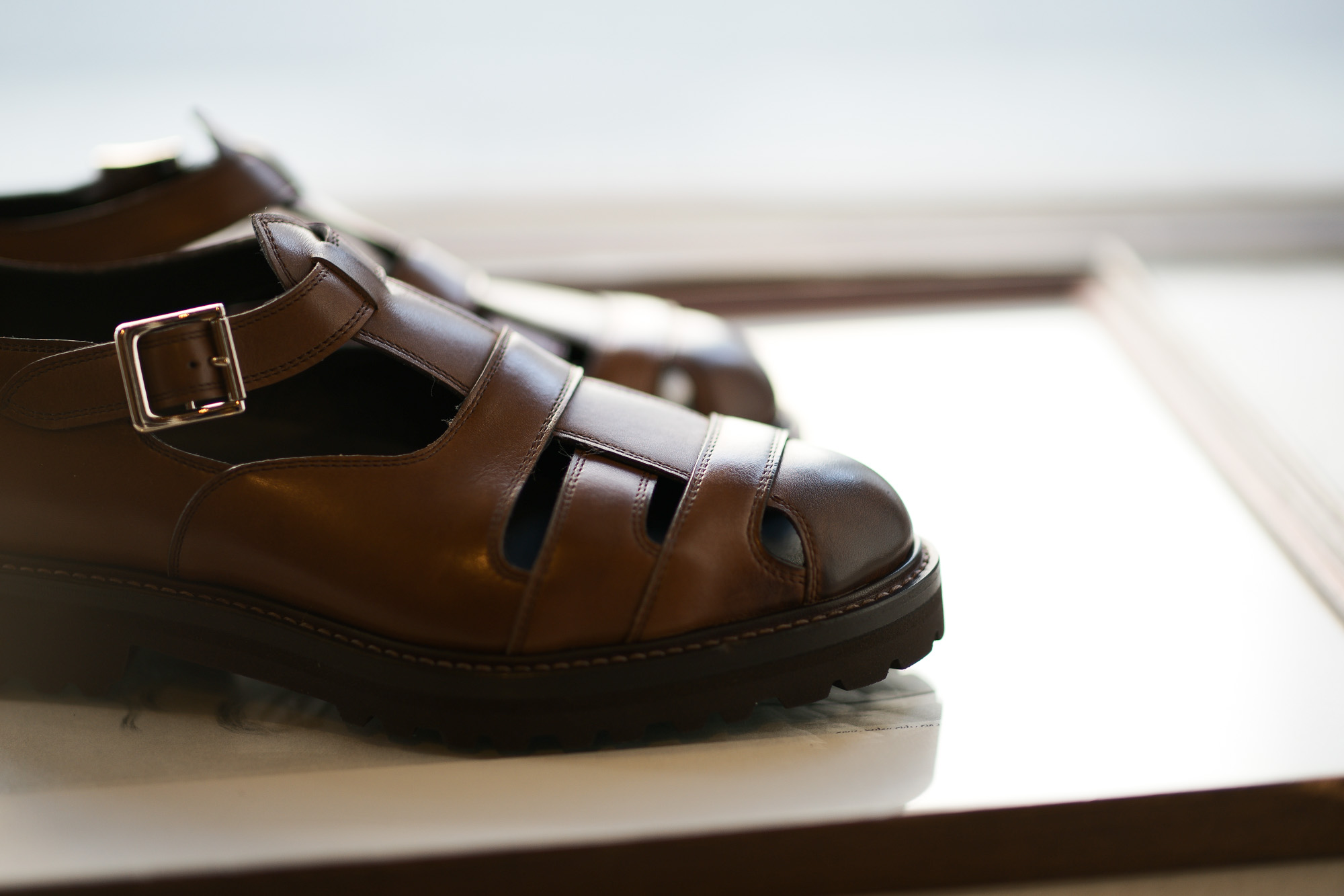 WH (ダブルエイチ) WH-0900 Gurkha Sandals Birdie Last (バーディラスト) ANNONAY Vocalou Calf Leather グルカサンダル ANT BROWN (アンティークブラウン) MADE IN JAPAN (日本製) 2019 春夏新作 【第2便ご予約受付中】wh0900 サンダル グルカ altoediritto アルトエデリット 干場義政 yoshimasahoshiba 坪内浩 hiroshitsubouchi