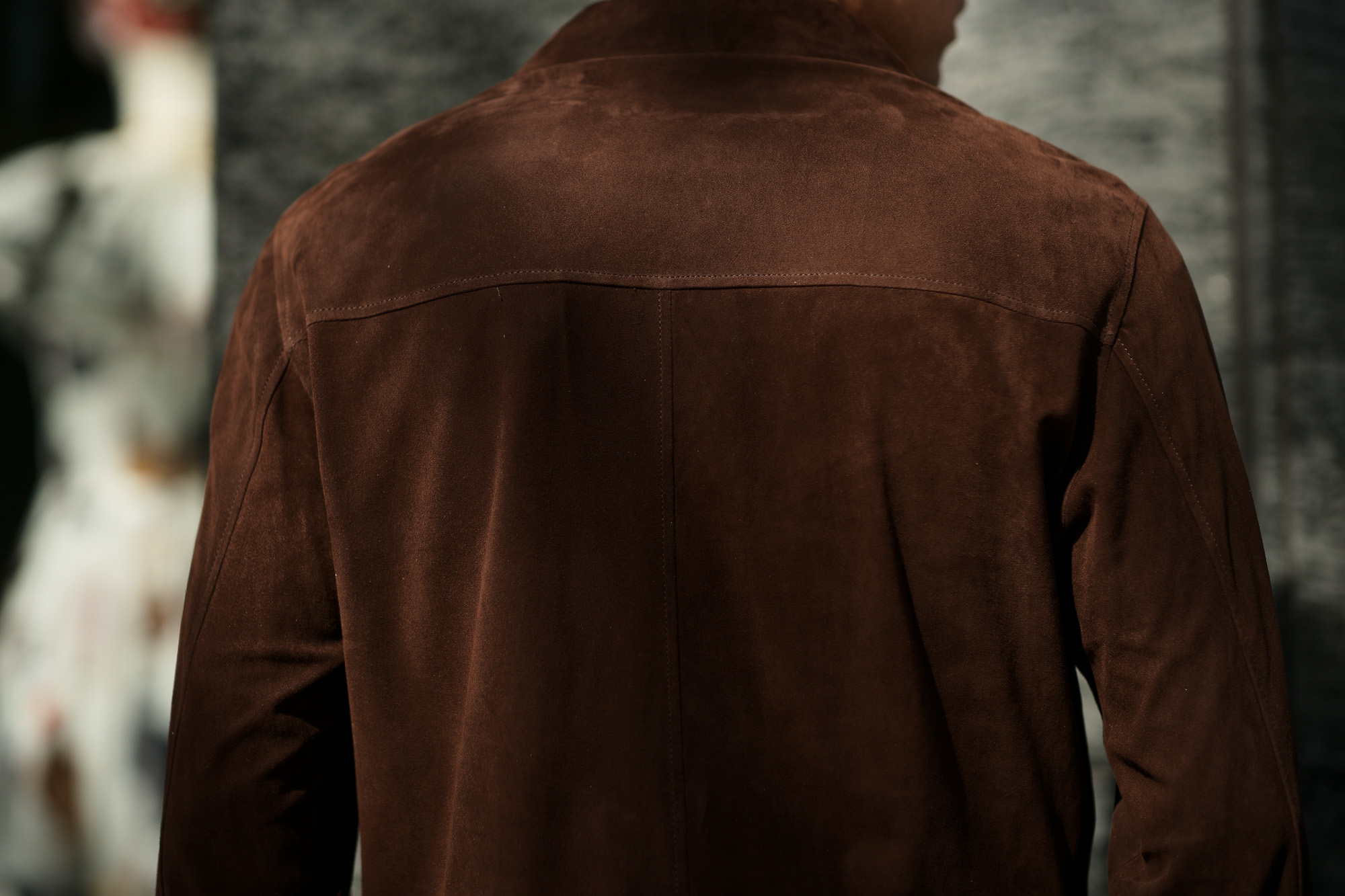 Alfredo Rifugio (アルフレード リフージオ) SS326 CAMOSCIO Summer Suede Leather Shirts サマースウェード レザーシャツ BROWN (ブラウン) made in italy (イタリア製) 2019 春夏新作 alfredorifujio アルフレードリフージオ 愛知 名古屋 Alto e Diritto アルト エ デリット alto e diritto アルトエデリット レザージャケット 素肌にレザー 42,44,46,48,50,52