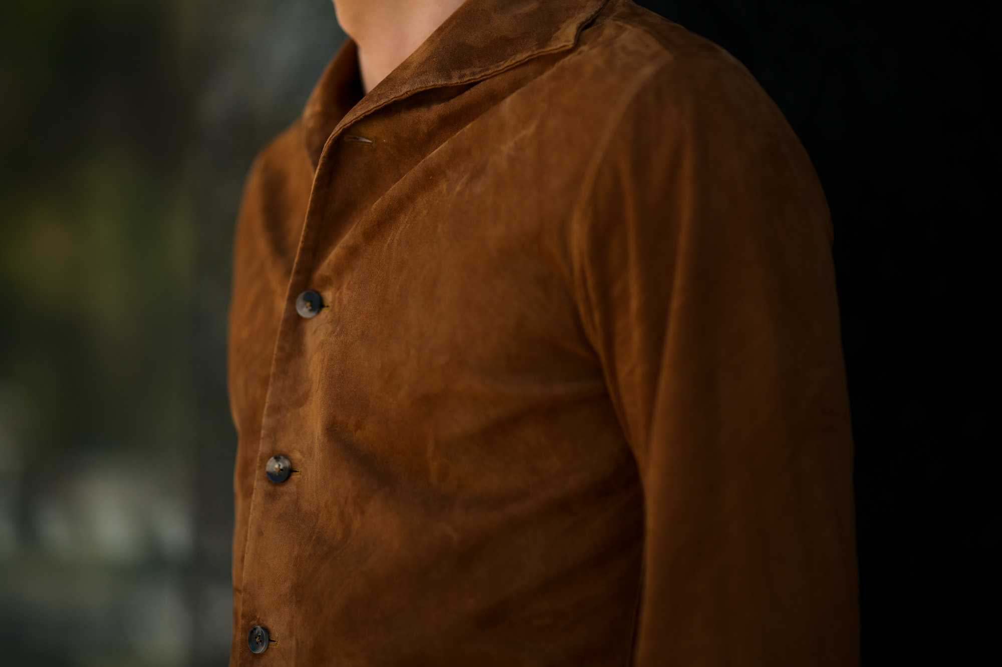 Alfredo Rifugio (アルフレード リフージオ) SS326 CAMOSCIO Summer Suede Leather Shirts サマースウェード レザーシャツ CAMEL (キャメル) made in italy (イタリア製) 2019 春夏新作 　alfredorifujio アルフレードリフージオ 愛知 名古屋 Alto e Diritto アルト エ デリット alto e diritto アルトエデリット レザージャケット 素肌にレザー 42,44,46,48,50,52