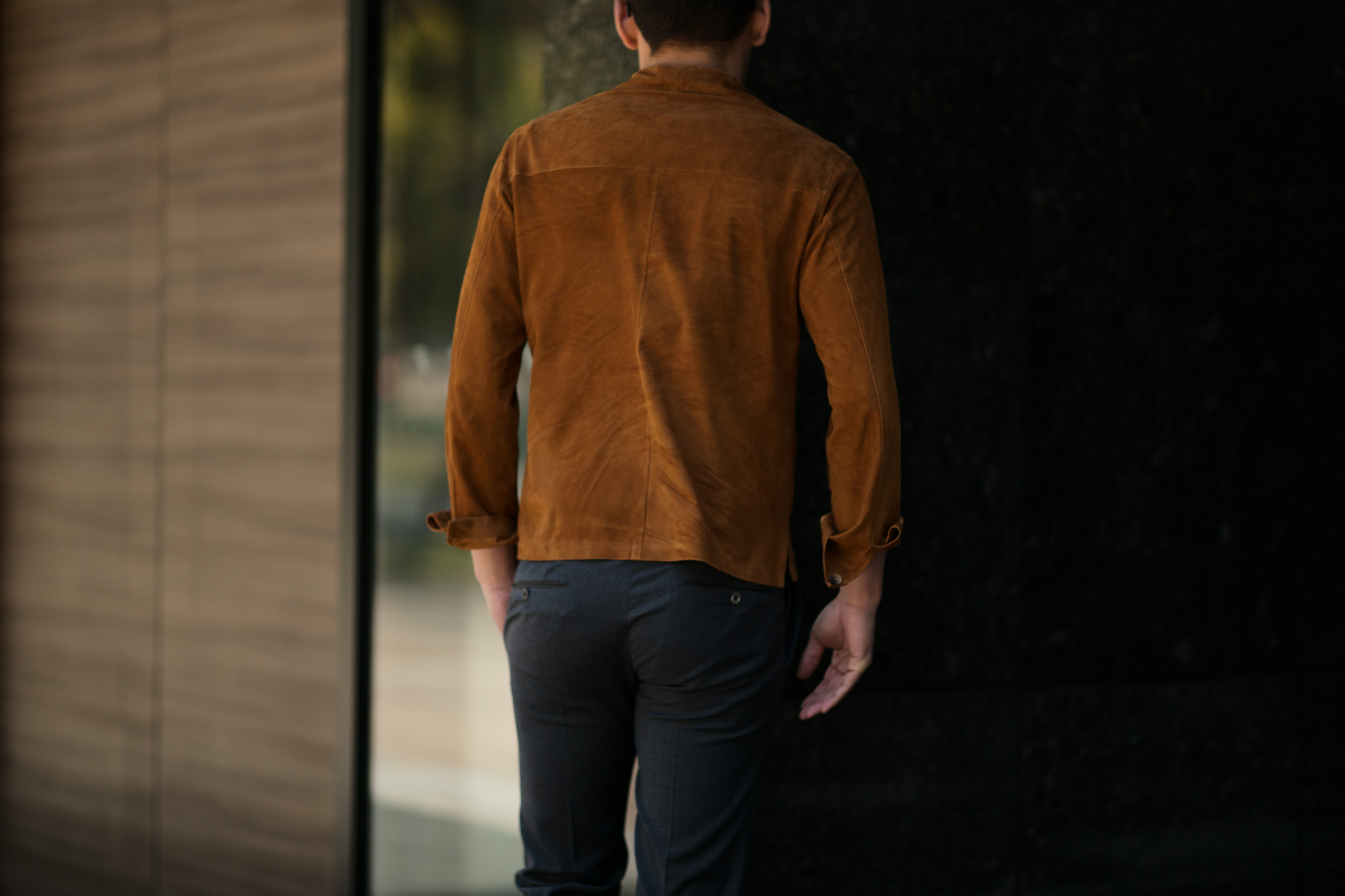 Alfredo Rifugio (アルフレード リフージオ) SS326 CAMOSCIO Summer Suede Leather Shirts サマースウェード レザーシャツ CAMEL (キャメル) made in italy (イタリア製) 2019 春夏新作 　alfredorifujio アルフレードリフージオ 愛知 名古屋 Alto e Diritto アルト エ デリット alto e diritto アルトエデリット レザージャケット 素肌にレザー 42,44,46,48,50,52