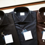 AVINO(アヴィーノ) Poplin Dress Shirts コットン ブロード ポプリン ドレスシャツ BLACK(ブラック),NAVY(ネイビー),BROWN(ブラウン), made in italy (イタリア製) 2019 秋冬のイメージ