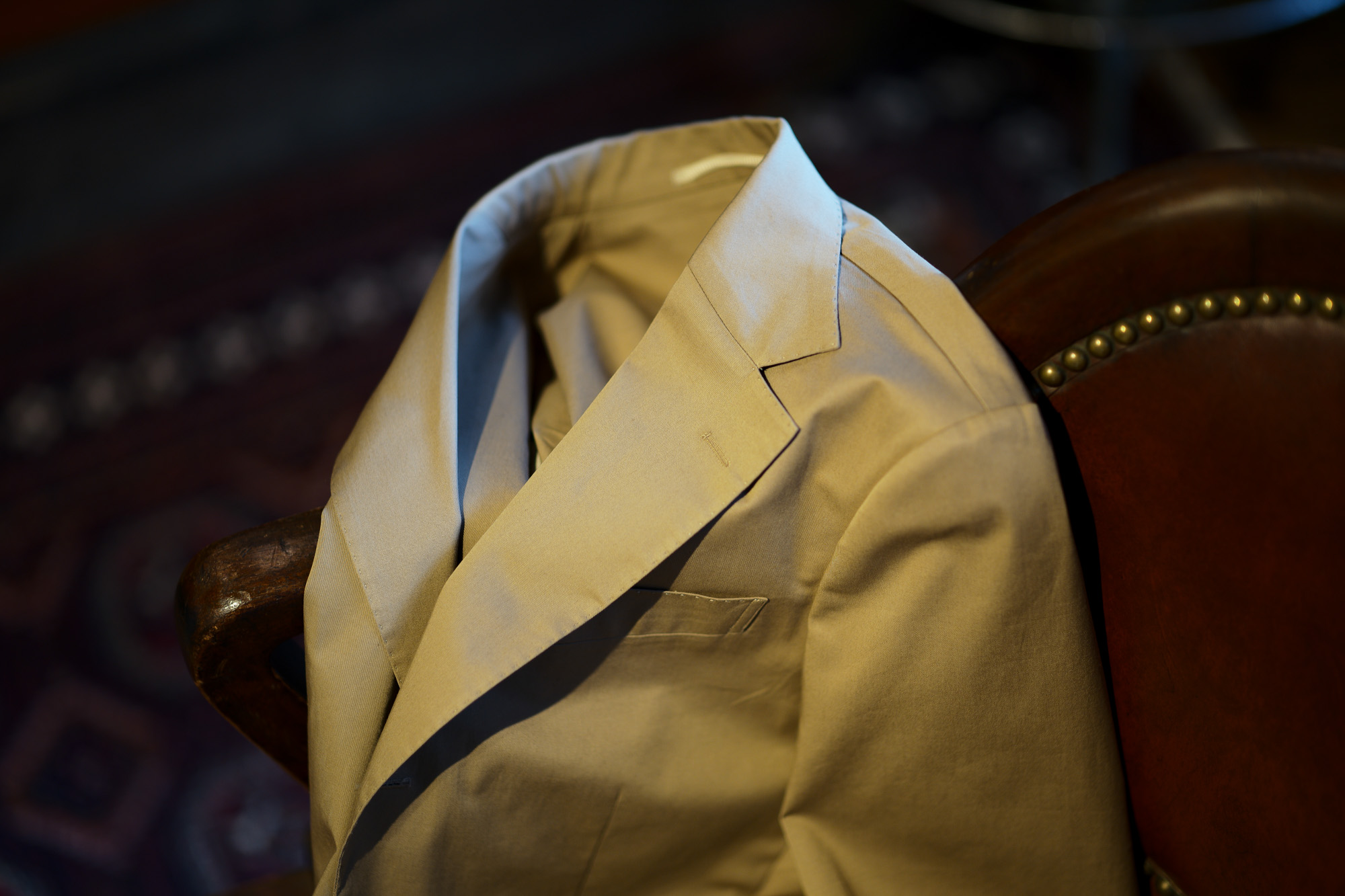 Cuervo (クエルボ) Sartoria Collection (サルトリア コレクション) Rooster (ルースター) ストレッチコットン スーツ BEIGE (ベージュ) MADE IN JAPAN (日本製) 2019 春夏 愛知 名古屋 alto e diritto アルトエデリット