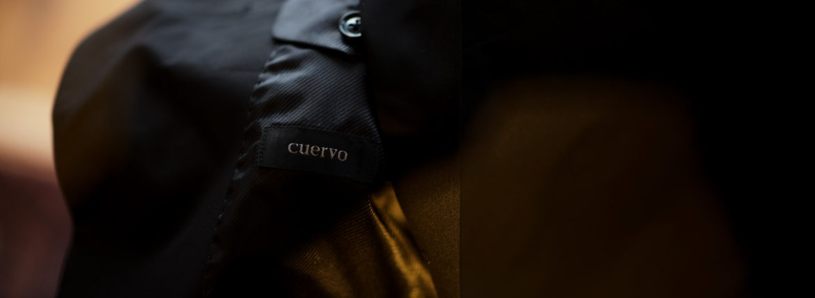 Cuervo (クエルボ) Sartoria Collection (サルトリア コレクション) Rooster (ルースター) STRETCH NYLON ストレッチナイロン スーツ BLACK(ブラック) MADE IN JAPAN (日本製) 2019 春夏 愛知 名古屋 alto e diritto altoediritto アルトエデリット