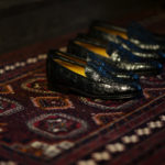 ENZO BONAFE (エンツォボナフェ) ART. EB-08 Crocodile Coin Loafer (クロコダイル コイン ローファー) Mat Crocodile Leather マット クロコダイル レザー ドレスシューズ ローファー NERO (ブラック) made in italy (イタリア製) 2019 春夏新作のイメージ