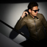 Georges de Patricia (ジョルジュ ド パトリシア) Carrera (カレラ) 925 STERLING SILVER (925 スターリングシルバー) Super Soft Sheepskin シングル ライダース ジャケット GREGE (グレージュ) 2019 春夏新作 【限定スペシャルカラー】【第2便ご予約開始】のイメージ