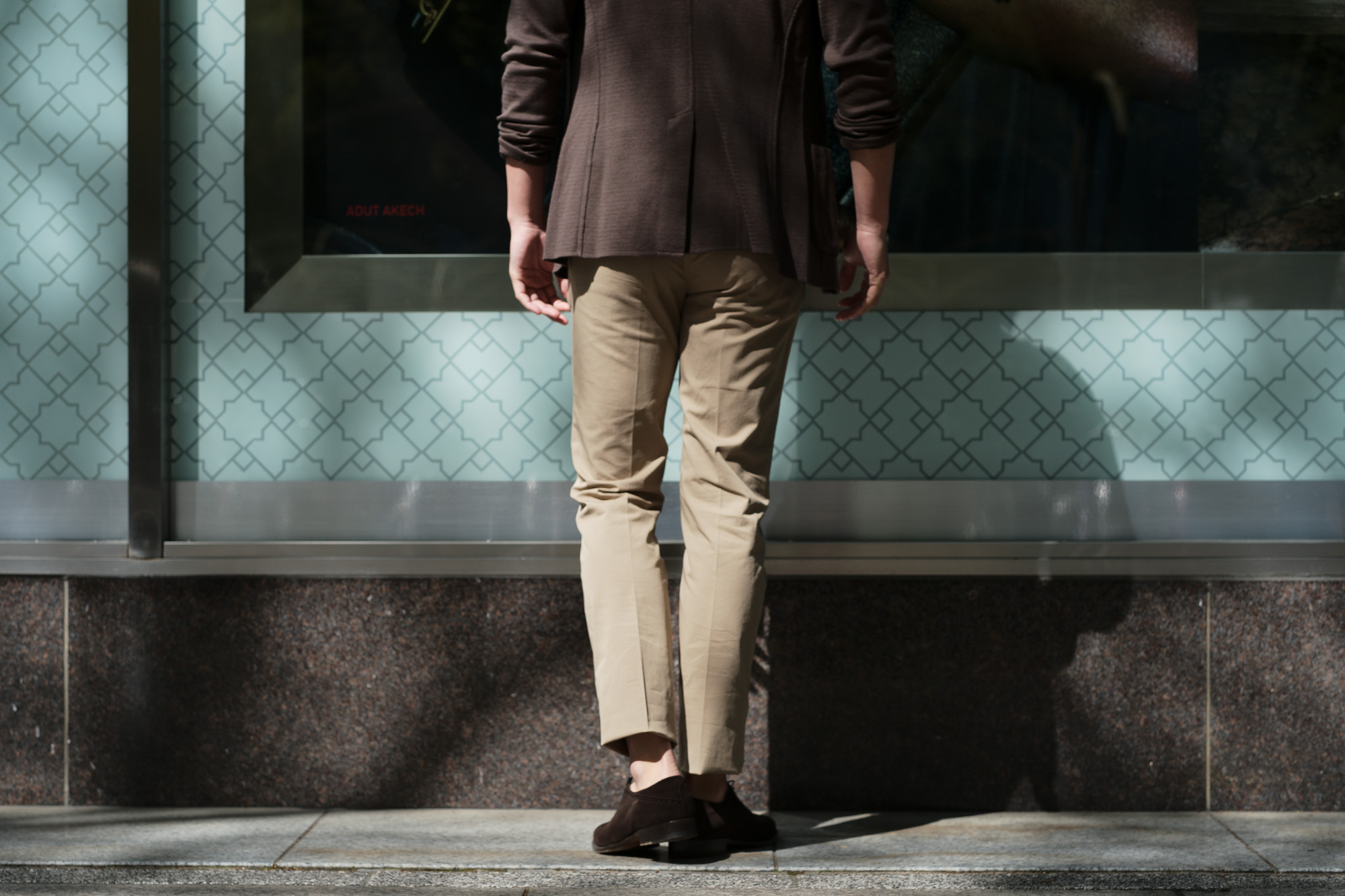 INCOTEX (インコテックス) N35 SLIM FIT (1NGW35) HIGH COMFORT ROYAL BATAVIA コットン ストレッチ スラックス BEIGE (ベージュ・406) 2019 春夏新作 愛知 名古屋 altoediritto アルトエデリット チノパンツ チノスラックス