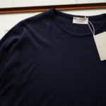 JOHN SMEDLEY (ジョンスメドレー) IMPERIAL KASHMIR (カシミアシリーズ) THEON (テオン) CASHMERE × SEA ISLAND COTTON コットンカシミヤニット セーター NAVY (ネイビー) Made in England (イギリス製) 2019 春夏新作のイメージ