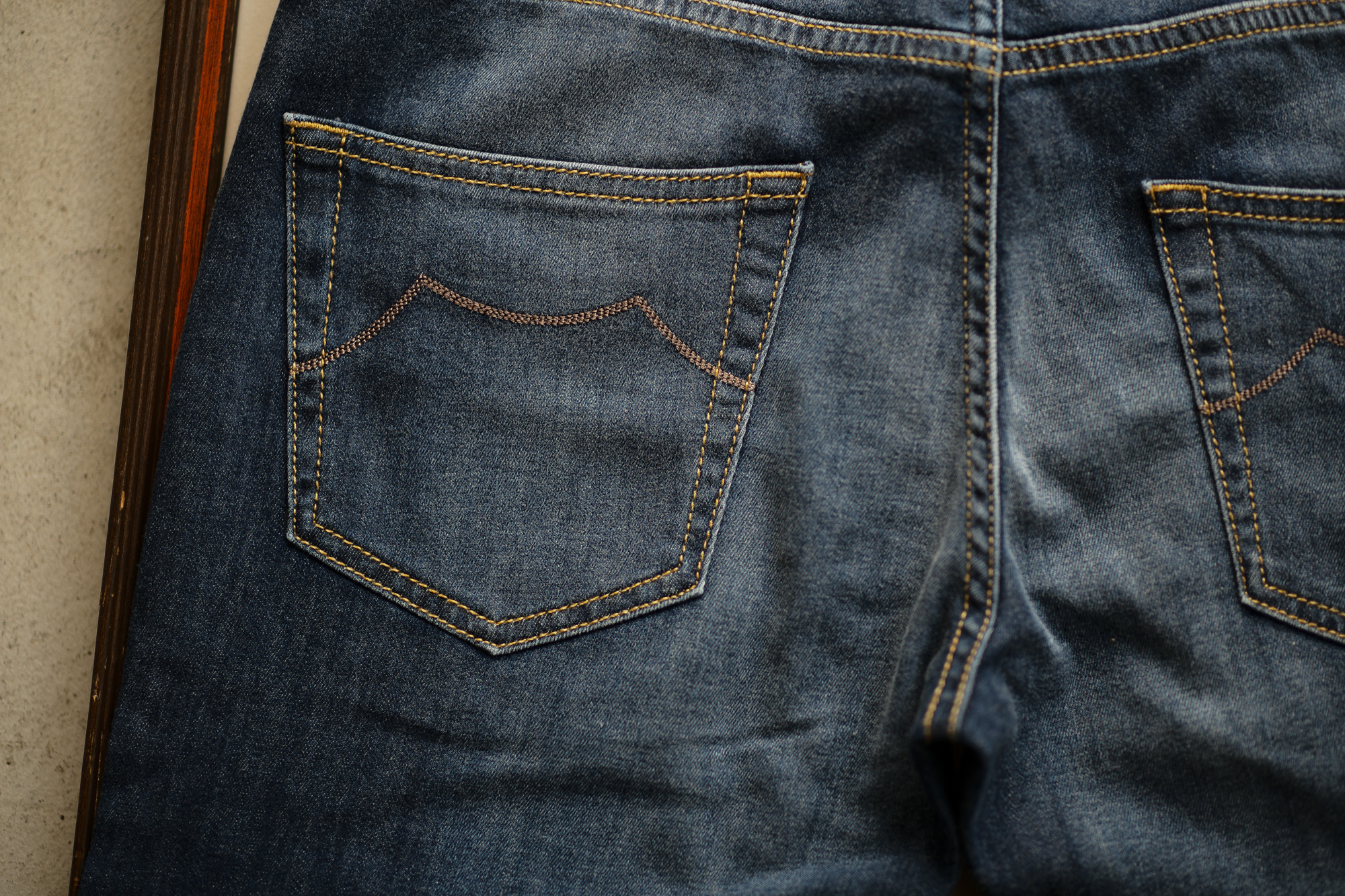 MOORER (ムーレー) CREDI-PS705 (クレディ) Japanese Fabric Comfort Denim (コンフォートデニム) ストレッチ ジーンズ デニムパンツ WASHING 4016 (ブルー) Made in italy (イタリア製) 2019 春夏新作 愛知 名古屋 altoediritto アルトエデリット