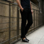 PT01 (ピーティーゼロウーノ) KULT BETA ストレッチ ウォッシャブル ナイロン ワンプリーツ スラックス BLACK (ブラック・0990) 2019 春夏新作のイメージ