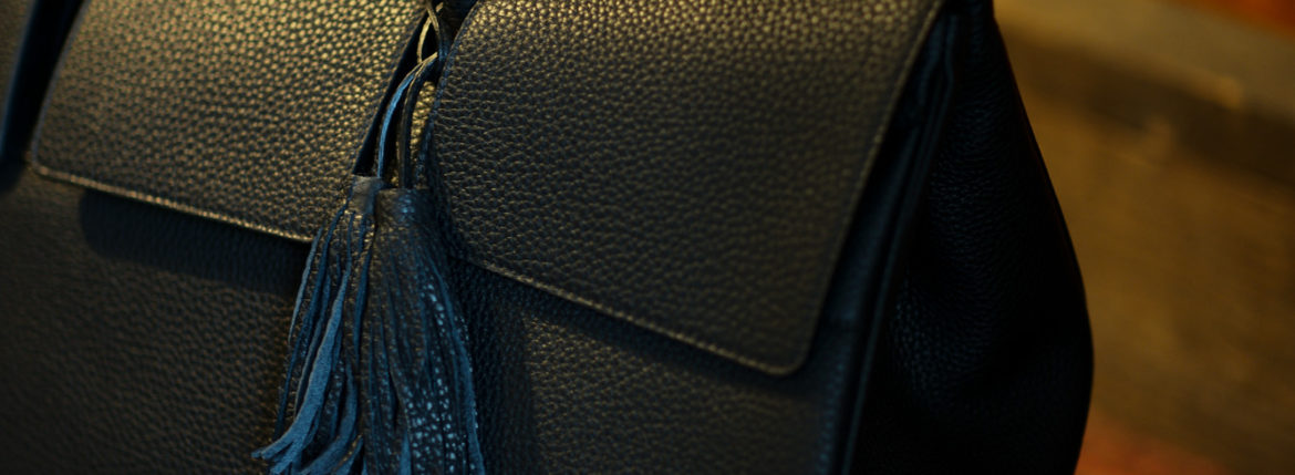 ACATE（アカーテ）OSTRO-M(オストロ-M) Montblanc leather(モンブランレザー) トートバック レザーバック NERO(ネロ) MADE IN ITALY(イタリア製) 2019 秋冬新作 【第2便ご予約開始】 愛知 名古屋 altoediritto アルトエデリット トートバック