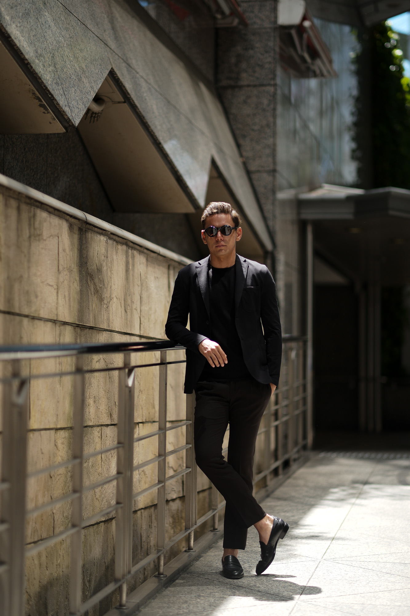 Cruciani (クルチアーニ) Cotton Jersey Jacket (コットンジャージージャケット) Micro Smooth Cotton マイクロスムースコットン ニット ジャケット BLACK (ブラック・2000) made in italy (イタリア製) 2019 春夏新作 愛知 名古屋 altoediritto アルトエデリット