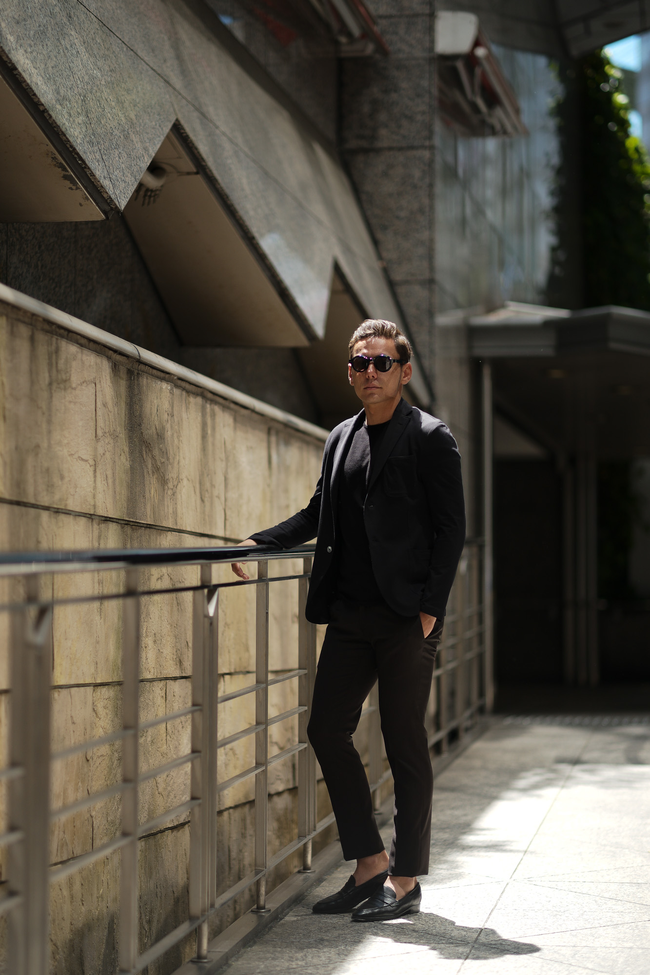 Cruciani (クルチアーニ) Cotton Jersey Jacket (コットンジャージージャケット) Micro Smooth Cotton マイクロスムースコットン ニット ジャケット BLACK (ブラック・2000) made in italy (イタリア製) 2019 春夏新作 愛知 名古屋 altoediritto アルトエデリット