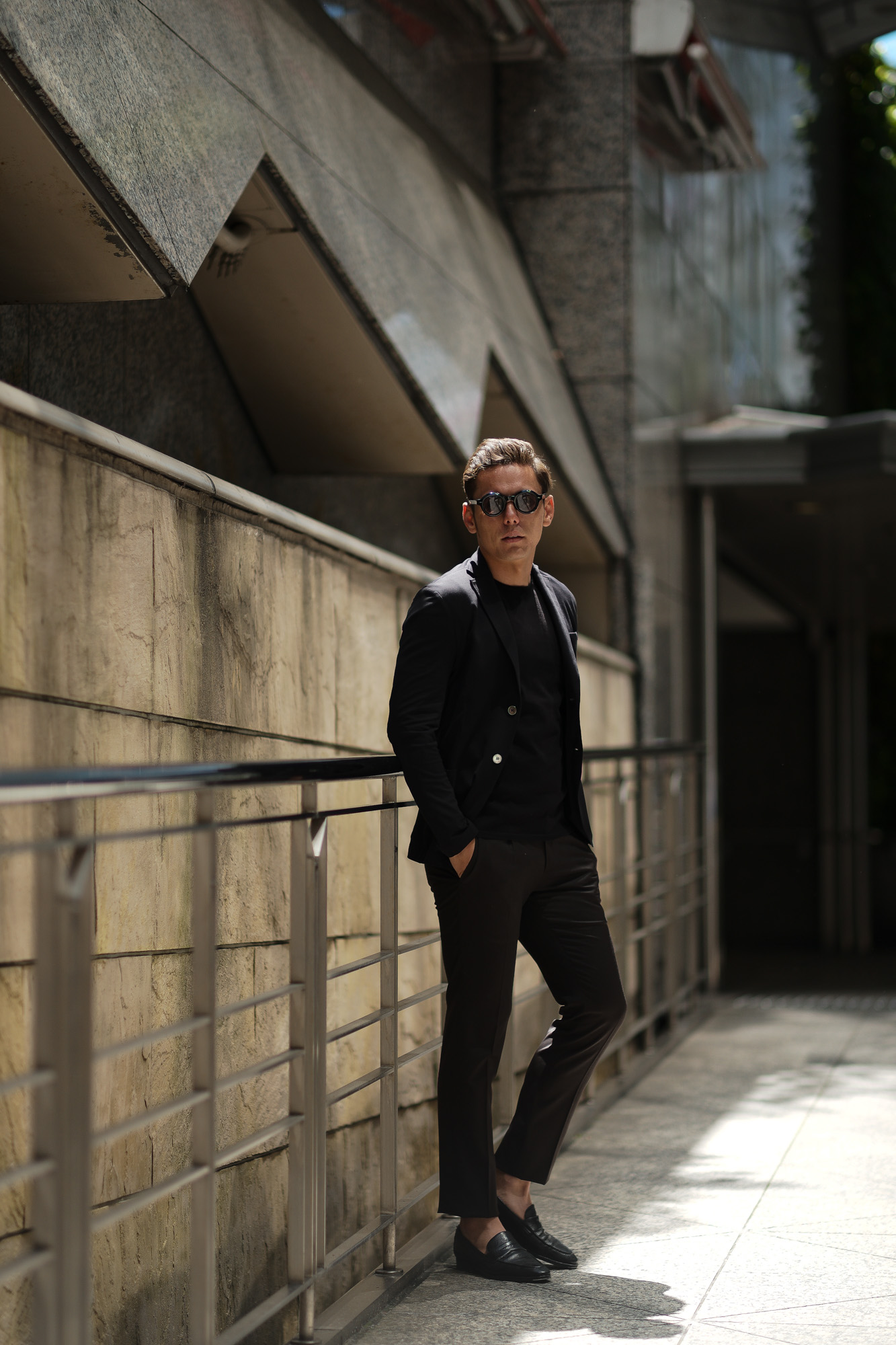 Cruciani (クルチアーニ) Cotton Jersey Jacket (コットンジャージージャケット) Micro Smooth Cotton マイクロスムースコットン ニット ジャケット BLACK (ブラック・2000) made in italy (イタリア製) 2019 春夏新作 愛知 名古屋 altoediritto アルトエデリット