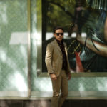 Cuervo (クエルボ) Sartoria Collection (サルトリア コレクション) Rooster (ルースター) ストレッチコットン スーツ BEIGE (ベージュ) MADE IN JAPAN (日本製) 2019 春夏新作 【ご予約受付中】のイメージ