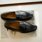 ENZO BONAFE(エンツォボナフェ) ART. EB-08 Coin Loafer コインローファー Superbuck スーパーバック ドレスシューズ ローファー NERO(ブラック) made in italy (イタリア製) 2020 春夏 【スエードレザー / ご予約受付中】のイメージ