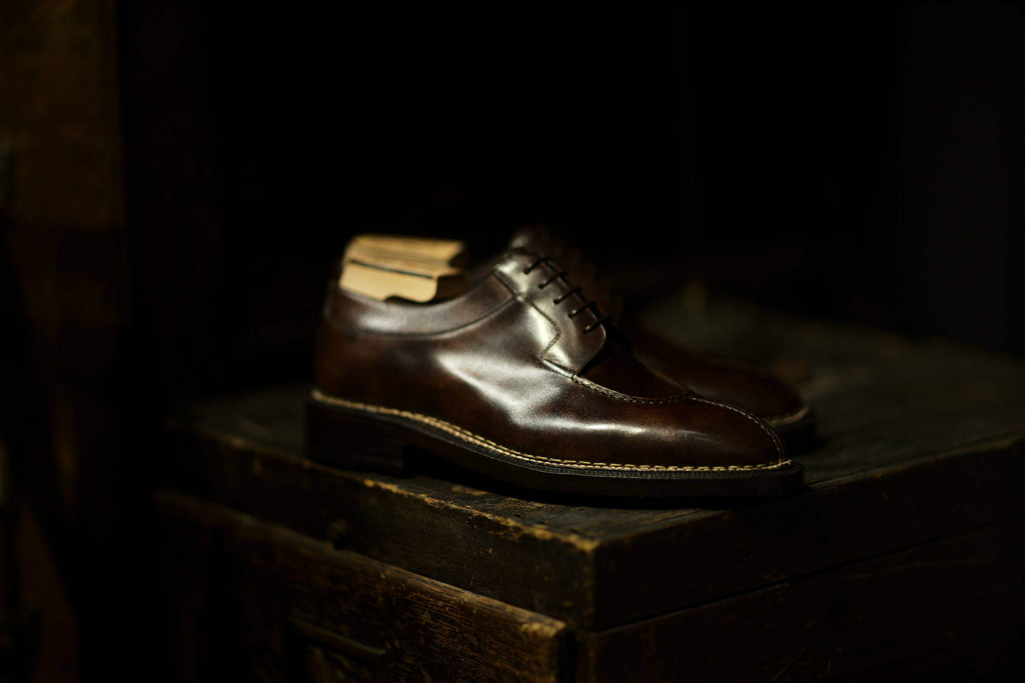 ENZO BONAFE (エンツォボナフェ) BERING (ベーリング) Bonaudo Museum Calf Leather ミュージアムカーフ ドレスシューズ DARK BROWN(ダークブラウン) made in Italy(イタリア製) 愛知 名古屋 Alto e Diritto アルト エ デリット エンツォボナフェ ボナフェ 