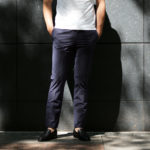 INCOTEX (インコテックス) 1AG48R SLIM FIT URBAN TRAVELER (アーバントラベラー) LIGHTWEIGHT POLY STRETCH ストレッチポリエステル イージー スラックス NAVY (ネイビー・820) 2019 春夏新作のイメージ