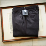 INCOTEX (インコテックス) 1AGW30 SLIM FIT GARMENT DYED COMFORT CHINO コットン ストレッチ スラックス NAVY (ネイビー・831) 2019 秋冬 【ご予約受付中】のイメージ