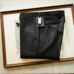 INCOTEX (インコテックス) N35 SLIM FIT (1NT035) SUPER 100’S WORSTED FLANNEL フランネル ウール スラックス CHARCOAL GRAY (チャコールグレー・930) 2019 秋冬 【ご予約受付中】のイメージ
