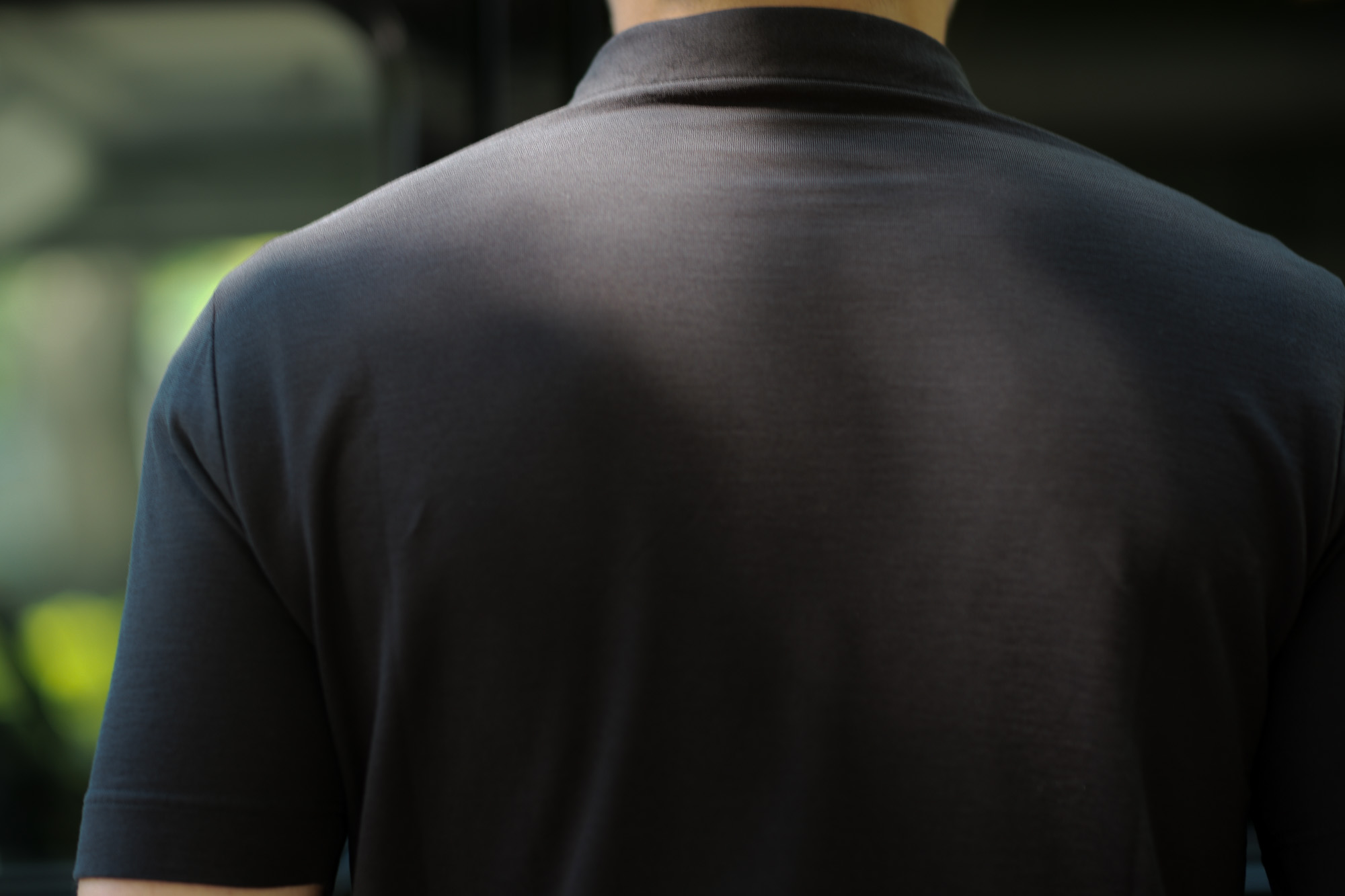 ZANONE(ザノーネ) Polo Shirt ice cotton アイスコットン ポロシャツ BLACK (ブラック・Z0015) made in italy (イタリア製) 2019 春夏新作 愛知 名古屋 altoediritto アルトエデリット