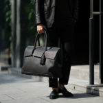 ACATE(アカーテ)OSTRO(オストロ) Montblanc leather(モンブランレザー) トートバック レザーバック NERO(ネロ) MADE IN ITALY(イタリア製) 2019 秋冬新作のイメージ