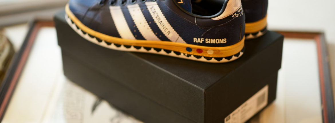 adidas by RAF SIMONS (アディダス バイ ラフシモンズ) RS L.A. STAN (RS LA スタン) EE7951 スニーカー LEGINK/SLVMT/NTNAVY (ネイビー) 2019のイメージ