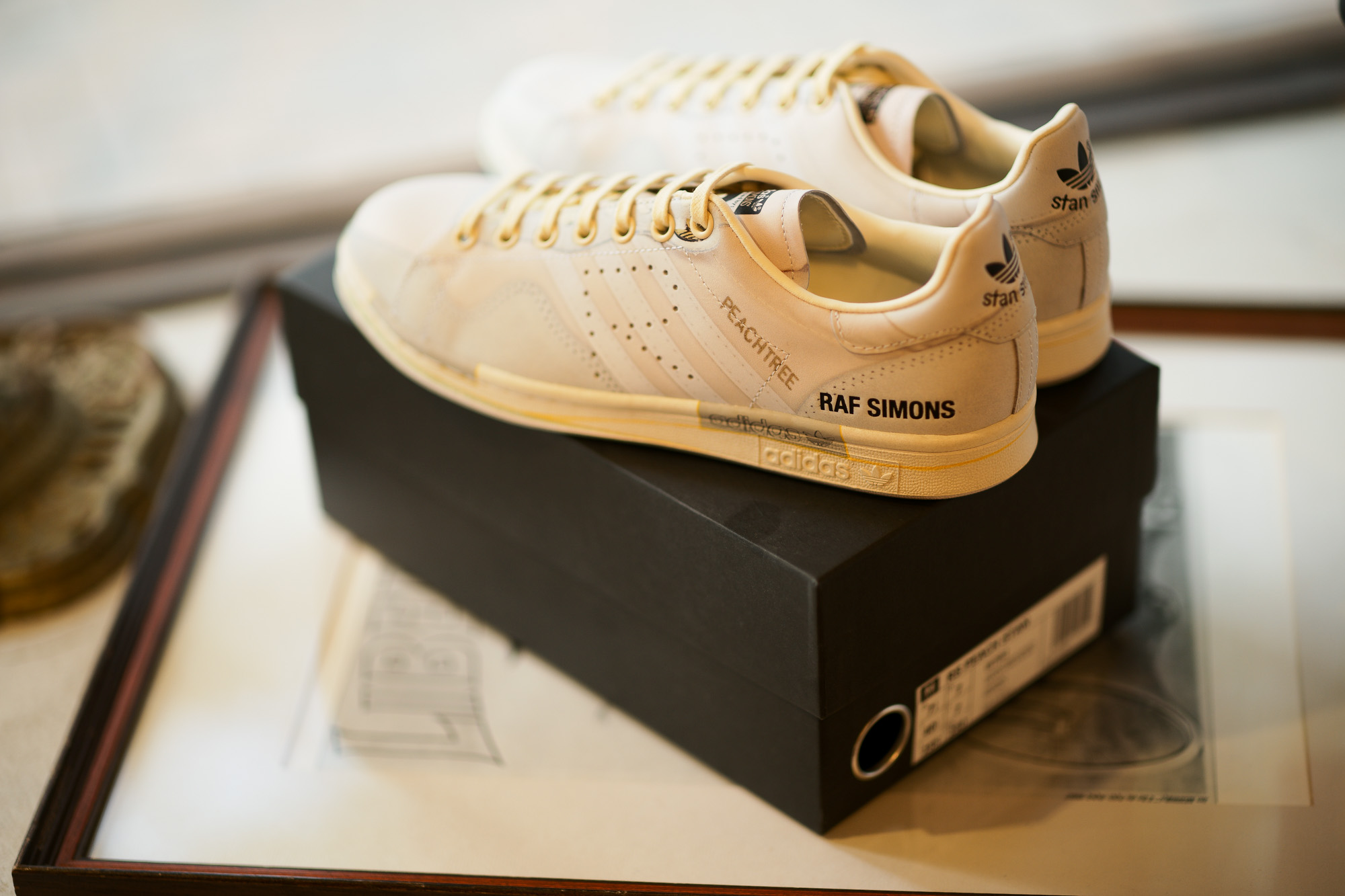 Adidas Peach Stan Smith x Raf Simons