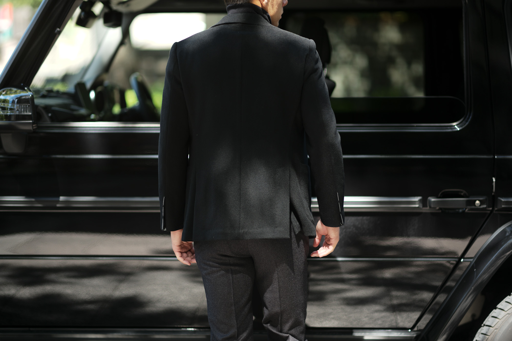 Cuervo (クエルボ) Sartoria Collection (サルトリア コレクション) Lobb (ロブ) Cashmere カシミア 3B ジャケット BLACK (ブラック) MADE IN JAPAN (日本製) 2019 秋冬 【ご予約開始】 愛知 名古屋 altoediritto アルトエデリット スーツ ジャケット カシミヤ