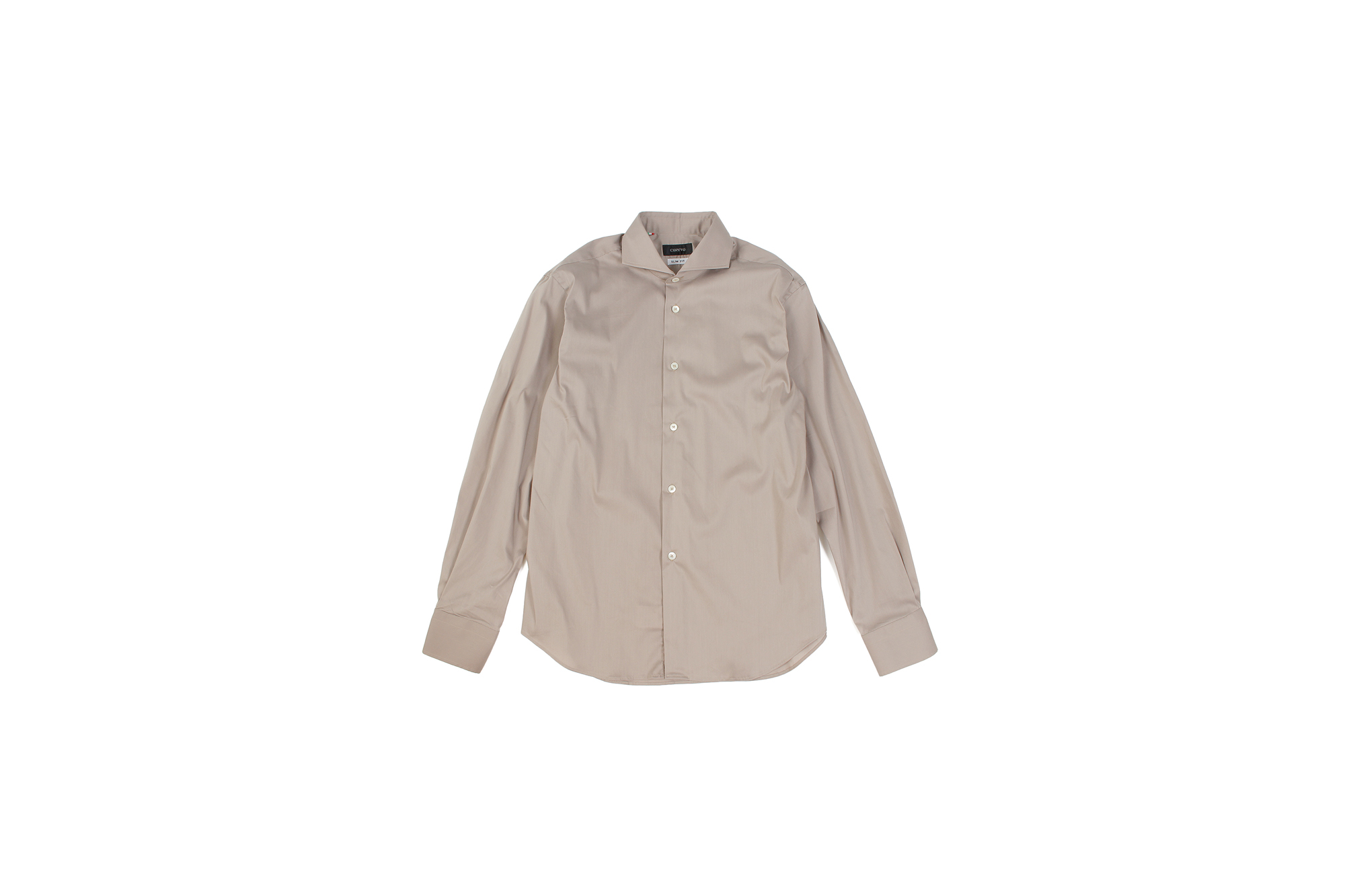 Cuervo (クエルボ) Sartoria Collection (サルトリア コレクション) Pier(ピエル) STRETCH COTTON ストレッチコットン シャツ GREGE(グレージュ) MADE IN ITALY (イタリア製) 2019 春夏 【新色グレージュフリー分発売中】イタリアシャツ 愛知 名古屋 altoediritto アルトエデリット