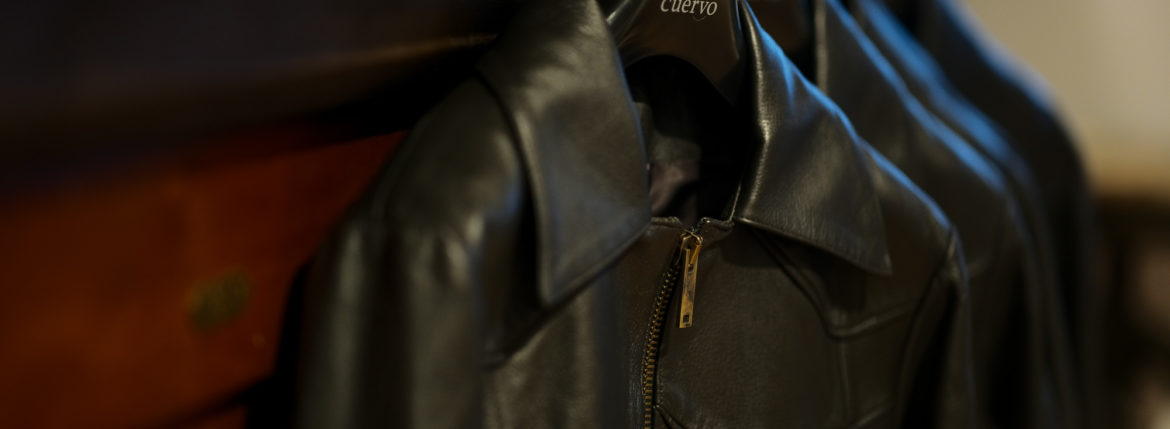 Cuervo (クエルボ) Satisfaction Leather Collection (サティスファクション レザー コレクション) East West(イーストウエスト) SMOKE(スモーク) BUFFALO LEATHER (バッファロー レザー) レザージャケット BROWN(ブラウン) MADE IN JAPAN (日本製) 2019 秋冬 【ご予約受付中】愛知 名古屋 altoediritto アルトエデリット 洋服屋 レザージャケット サウスパラディソ eastwes