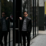 Cuervo (クエルボ) Satisfaction Leather Collection (サティスファクション レザー コレクション) East West(イーストウエスト) SMOKE(スモーク) BUFFALO LEATHER (バッファロー レザー) レザージャケット BROWN(ブラウン) MADE IN JAPAN (日本製) 2019 秋冬 【ご予約受付中】のイメージ