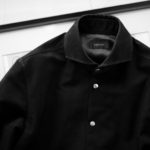 cuervo bopoha(クエルボ ヴァローナ)  Satisfaction Leather Collection (サティスファクション レザー コレクション) Noel (ノエル) HORSE NUBUCK ホースヌバック レザーシャツ BLACK (ブラック) MADE IN JAPAN (日本製) 2019 秋冬のイメージ