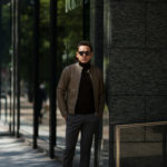 Georges de Patricia (ジョルジュ ド パトリシア) Carrera (カレラ) 925 STERLING SILVER (925 スターリングシルバー) Super Soft Sheepskin シングル ライダース ジャケット GREGE (グレージュ) 2019 春夏 【限定スペシャルカラー】のイメージ