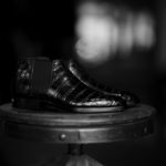 Georges de Patricia(ジョルジュ ド パトリシア) Diablo Crocodile (ディアブロ クロコダイル) 925 STERLING SILVER (925 スターリングシルバー) Crocodile クロコダイル エキゾチックレザー サイドゴアブーツ NOIR (ブラック) 【Special Boots】【第2便ご予約受付中】のイメージ