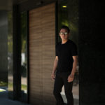 Gran Sasso (グランサッソ) Silk Knit T-shirt (シルクニット Tシャツ) SETA (シルク 100%) ショートスリーブ シルク ニット Tシャツ BLACK (ブラック・099) made in italy (イタリア製) 2019 春夏新作のイメージ
