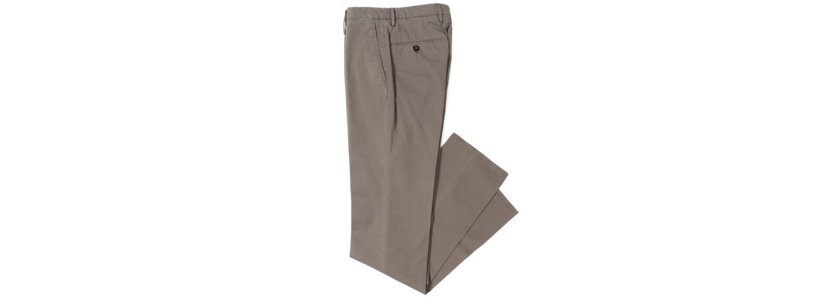 INCOTEX (インコテックス) N35 SLIM FIT (1NGW35) HIGH COMFORT ROYAL BATAVIA コットン ストレッチ スラックス BROWN (ブラウン・150) 2019 春夏新作 愛知 名古屋 altoediritto アルトエデリット