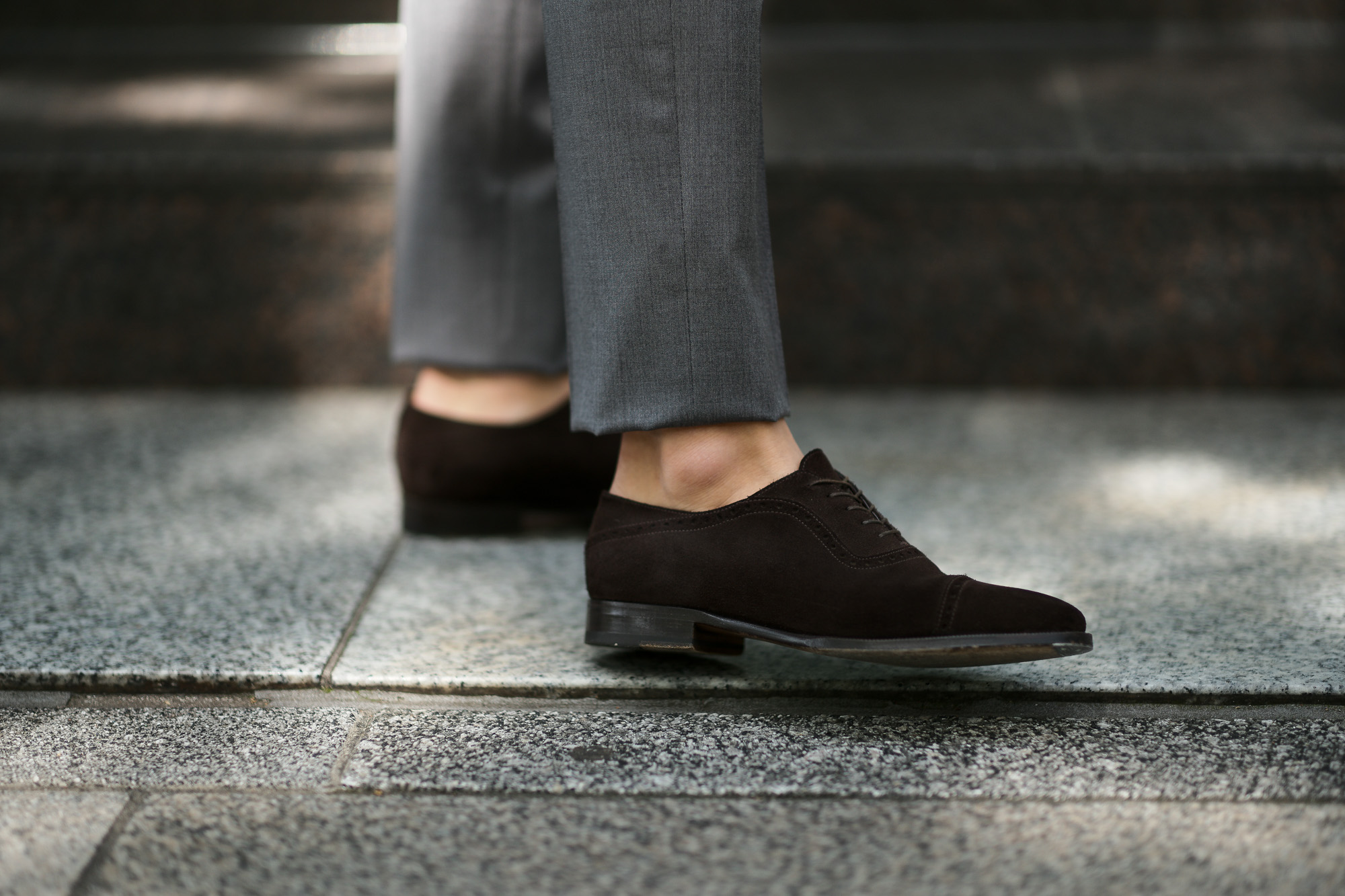 INCOTEX (インコテックス) N35 SLIM FIT (1NT035) SUPER 100’S WOOLLEN TWILL サージウール スラックス GRAY (グレー・912) 2019 秋冬 【ご予約受付中】愛知 名古屋 altoediritto アルトエデリット