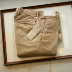 INCOTEX SLACKS（インコテックススラックス）12S100 SLIM FIT(スリムフィット)  TRICOCHINO STRETCH ストレッチ チノパンツ BEIGE (ベージュ・405) 2019 秋冬のイメージ