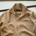 ZANONE (ザノーネ) CHIOTO KYOTO (キョウト キョート) 812218 z0229 (ミドルゲージ ニット ジャケット) CAMEL (キャメル・Z4210) MADE IN ITALY(イタリア製) 2019 秋冬 【ご予約受付中】のイメージ