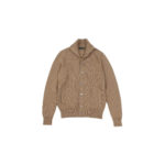 ZANONE (ザノーネ) CHIOTO KYOTO (キョウト キョート) 812218 z0229 (ミドルゲージ ニット ジャケット) CAMEL (キャメル・Z4210) MADE IN ITALY(イタリア製) 2019 秋冬 【ご予約受付中】のイメージ