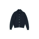 ZANONE (ザノーネ) CHIOTO KYOTO (キョウト キョート) 812218 z0229 (ミドルゲージ ニット ジャケット) NAVY (ネイビー・Z1375) MADE IN ITALY(イタリア製) 2019 秋冬 【ご予約受付中】のイメージ